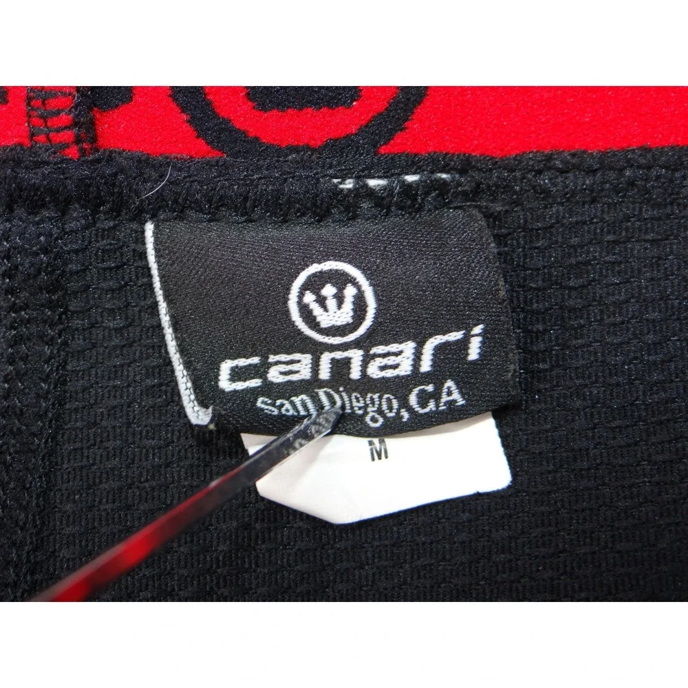 Canari‎ Mens Black Padded Cycling Shorts Size Medium